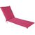 Guļamkrēslu pārsegs SUMMER 55x190x5cm, vecs rozā, 100%poliesters, audums 737