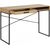 Desk SEAFORD 110x45xH75cm, with drawer, table top: paper wild oak, frame: black