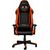 CANYON Deimos GС-4 Gaming chair, PU leather, Original foam and Cold molded foam, Metal Frame, Top gun mechanism, 90-165 dgree, 3D armrest, Class 4 gas lift, Nylon 5 Stars Base, 60mm PU caster, black+Orange.