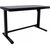 Desk ERGO adjustable with 1-motor, black