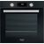 Ariston Hotpoint   FA5 841 JH BL HA 71 L, Electric, Hydrolytic, Knobs and electronic, Height 59.5 cm, Width 59.5 cm, Black