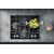Ariston Hotpoint Hob HAGS 61F/BK Gas on glass, Number of burners/cooking zones 4, Mechanical, Black Iebūvējama virsma - Gāzes