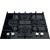 Ariston Hotpoint Hob HAGS 61F/BK Gas on glass, Number of burners/cooking zones 4, Mechanical, Black Iebūvējama virsma - Gāzes