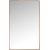 Spogulis CRYSTAL 50x80x3,6cm, ar aizsargplēvi, varš/ tērauda rāmis