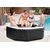 Intex PureSPA Jet and Bubble Deluxe Pool Set Black Džakuzi