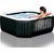 Intex PureSPA Jet and Bubble Deluxe Pool Set Black Džakuzi