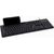 Gembird Multimedia Keyboard with Phone Stand Black