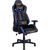 Krēsls datorspēlēm PC MASTER 67x57xH126-135,5cm, materiāls: ādas aizvietotājs, krāsa: melns/zils