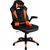 CANYON Vigil GС-2 Gaming chair, PU leather, Original and Reprocess foam, Wood Frame, Top gun mechanism, up and down armrest, Class 4 gas lift, Nylon 5 Stars Base,50mm PU caster, black+Orange.