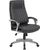 Darba krēsls ELEGANT 62,5x76,5xH112-119,5cm, sēdeklis un atzveltne: ādas imitācija, krāsa: melna