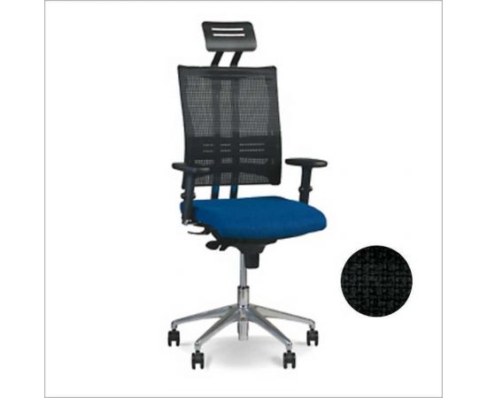 Nowy Styl Biroja krēsls E-MOTION R HR  melns audums CN-9