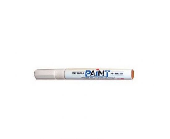 Noturīgais marķieris ZEBRA PAINT MARKER balts, 2.0 mm