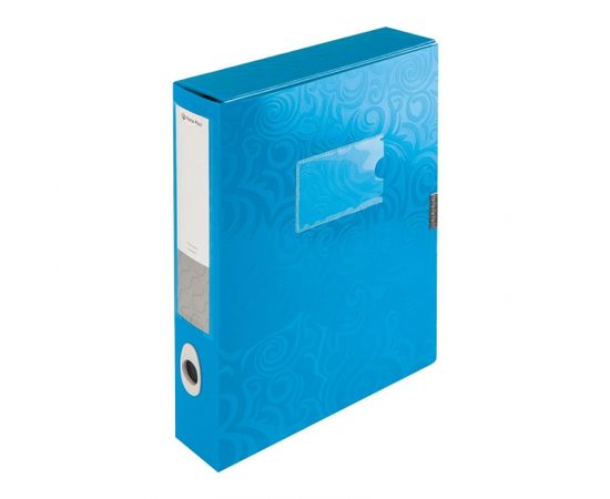 Panta Plast Mape ar līplentes aizdari TAICHI, A4, 55 mm, zilā krāsā