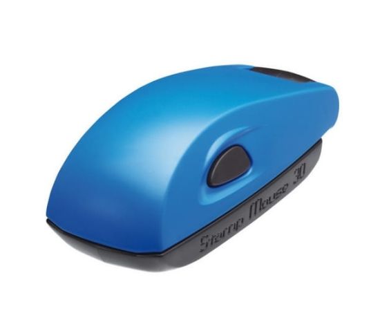 Zīmogs COLOP Mouse 30 zils, zils spilventiņš