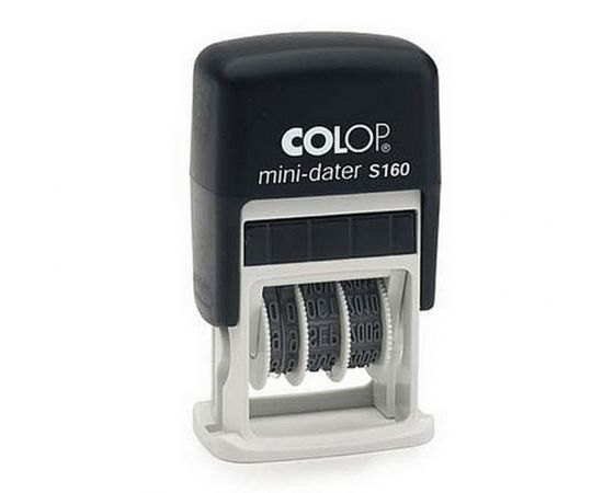 Zīmogs COLOP Datumu numerators S160 Mini-Dater 03(ciparu), bez krāsas spilventiņš