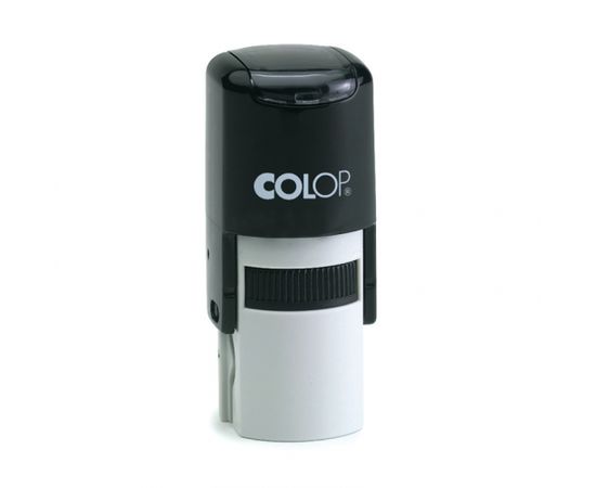 Zīmogs COLOP Printer R24, melns korpuss, bez krāsas spilventiņš