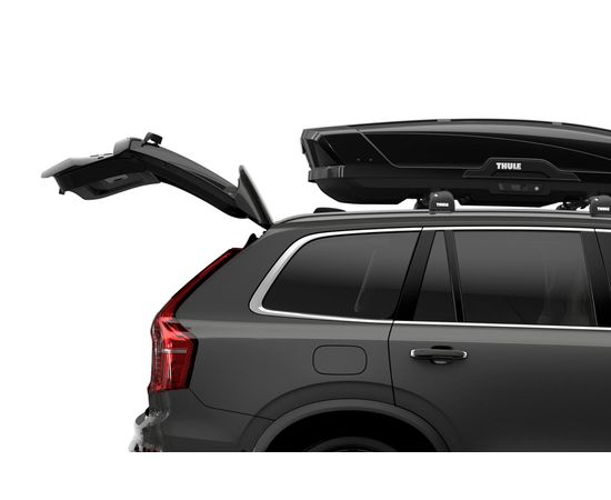 Thule Motion XT M Black Melna Jumta kaste Jumta kastes