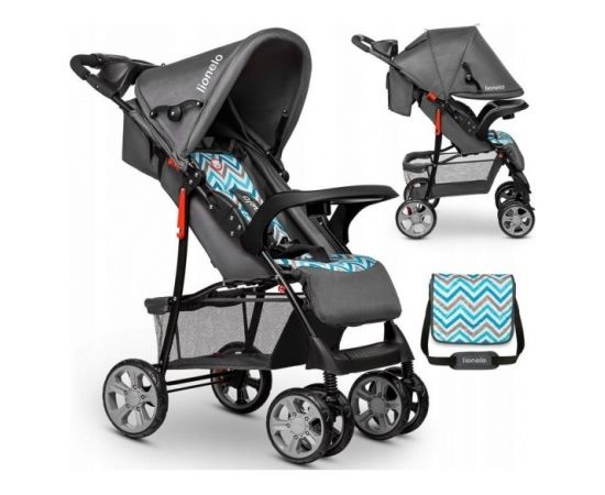 EMMA PLUS blue scandi Lionelo, Akcija Bērnu rati