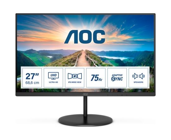 AOC U27V4EA 68.6cm 27inch IPS UHD