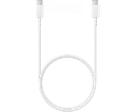 Samsung EP-DN975BWE Type-C uz Type-C Super ātras 5A Uzlādes & Datu Kabelis Balts 1m (OEM)