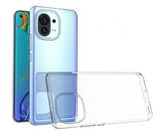 Mocco Ultra Back Case 0.3 mm Aizmugurējais Silikona Apvalks Priekš Xiaomi Mi 11 5G Caurspīdīgs