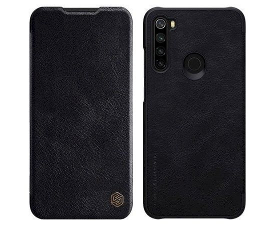 Nillkin QIN Magnet Case Кожаный Чехол для телефона Samsung G988 Galaxy S20 Ultra Черный