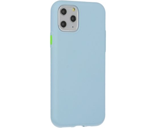 Fusion Solid Case Силиконовый чехол для Samsung G985 Galaxy S20 Plus светло-синий