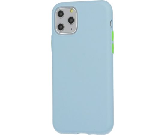 Fusion Solid Case Силиконовый чехол для Samsung G985 Galaxy S20 Plus светло-синий