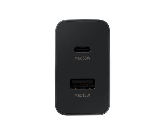 Зарядное устройство Samsung EP-TA220NBEGEU USB-C / 3A / 35W / черный