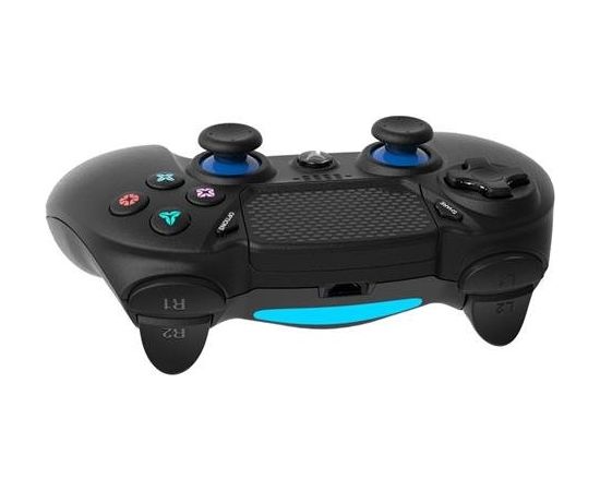 Omega Varr OGPPS4 Bluetooth Spēļu Kontrolieris priekš PS4 Ar Analogiem Melns