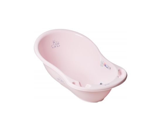 Vvanna 102 cm  ar korķi un termometru RABBITS light pink  TegaBaby KR-005