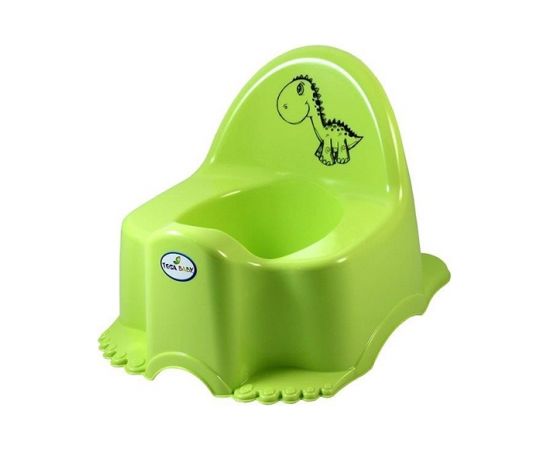 Bērnu podiņš ECO DINO light green DN-001  TegaBaby