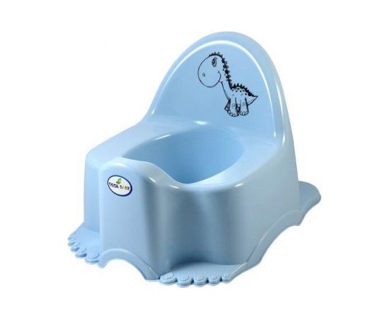 Bērnu podiņš ECO DINO light blue DN-001  TegaBaby