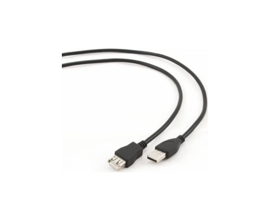 Kabelis Gembird USB Male - USB Female 1.8m Black