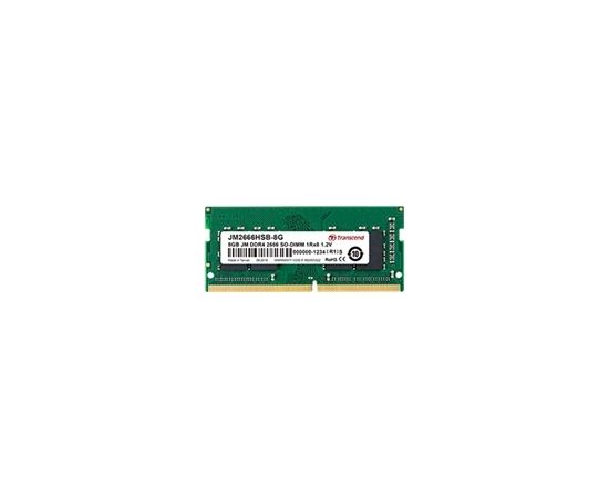 TRANSCEND 8GB JM DDR4 2666 SO-DIMM 1Rx8