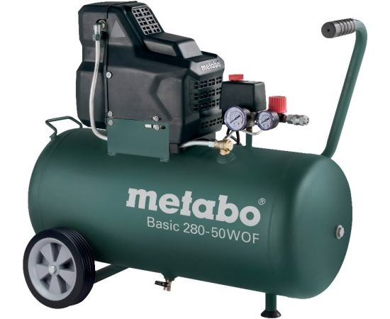 Kompresors Basic 280-50 W OF, bez eļļas, Metabo