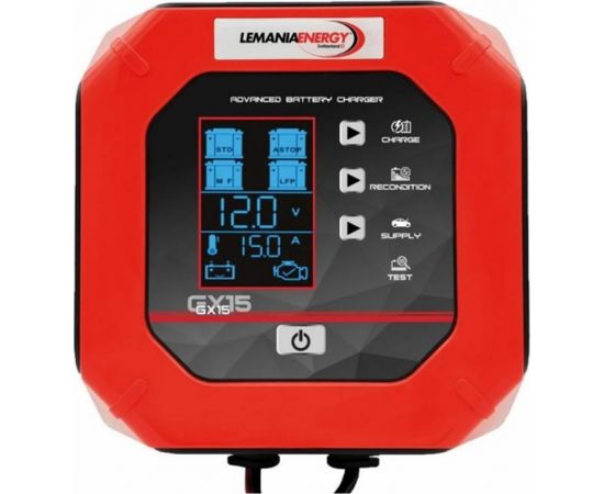 Smart battery charger GX15 12V/2A, Lemania