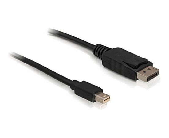 Delock kabelis Mini Displayport - Displayport 1,8m, melns