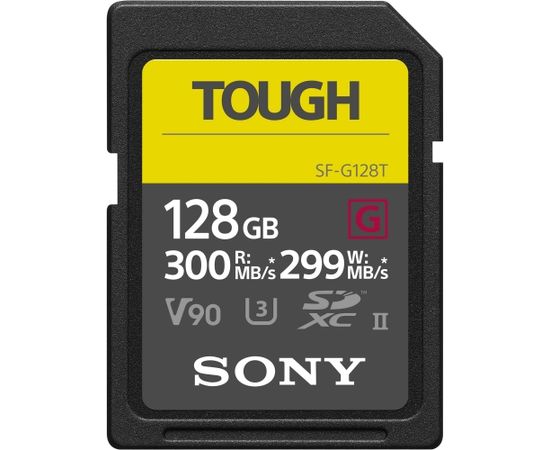 Sony memory card SDXC 128GB G Tough UHS-II U3 V90