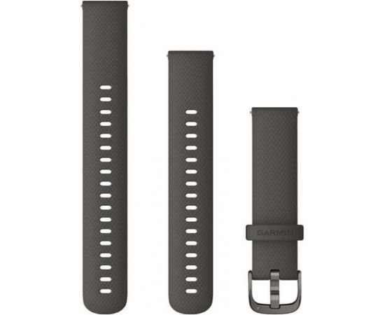 Garmin watch strap Venu 2S 18mm, graphite/slate