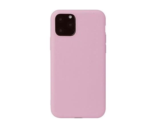 Mocco Ultra Slim Soft Matte 0.3 mm Matēts Silikona Apvalks Priekš Apple iPhone 12 Pro Max Rozā