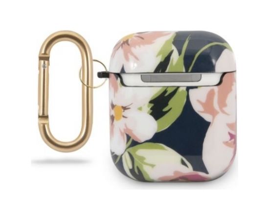 Guess GUACA2TPUBKFL03 Silicone Чехол для Airpods 1/2 Floral N.3