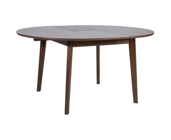 Обеденный стол ADELE D120xH75см, раздвижной, столешница: из мебельной пластины со буковогом шпоном, ножки и рама: бук