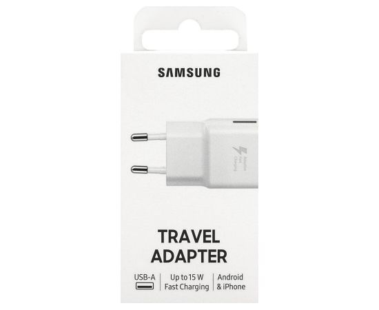Samsung EP-TA20EWENGEU lādētājs USB 3A Balts (EU Blister)