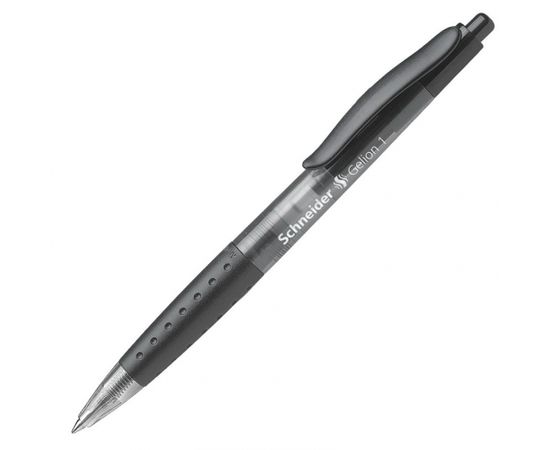 Gela pildspalva SCHNEIDER GELION 1, melna tinte