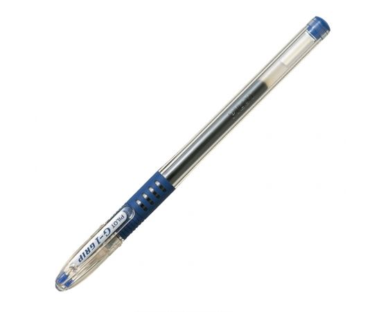 Gela pildspalva PILOT G-1 GRIP 0.7mm zila tinte