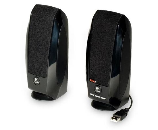 Speaker set | LOGITECH | P.M.P.O. 1.2 Watts | Black | 980-000029