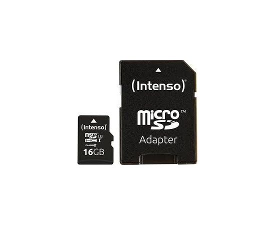 INTENSO MICRO SDHC 16GB UHS-I/W/ADAPTER 3423470