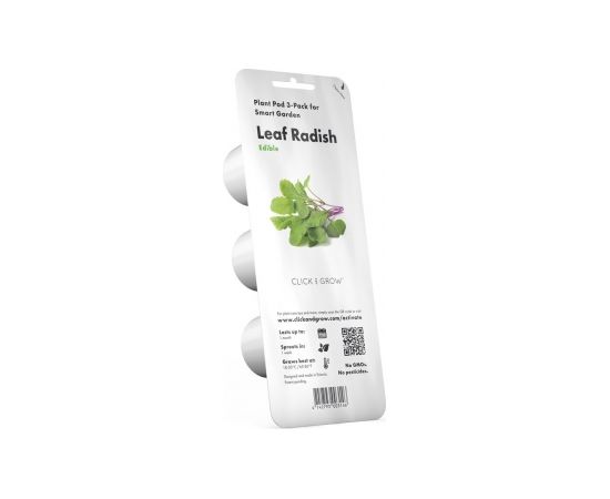 Click & Grow Smart Refill Leaf Radish 3pcs Viedais dārzs