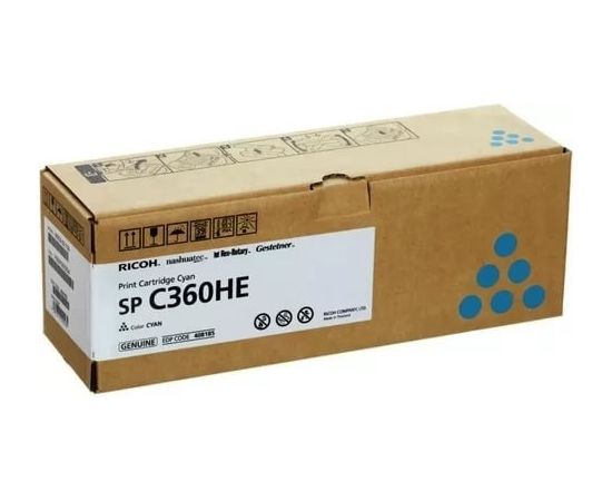 Ricoh toner cartridge cyan (408185, SPC360HE)